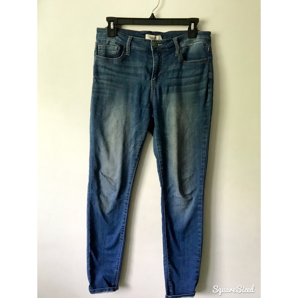 Cello medium wash jean